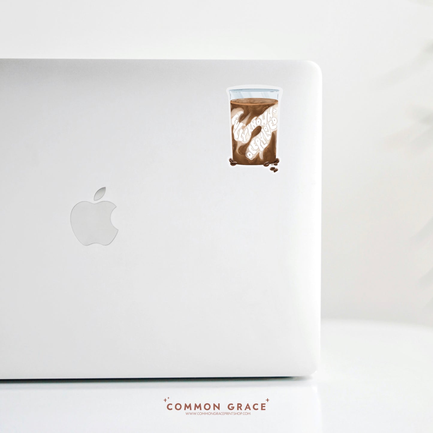 Fully Known & Deeply Loved Coffee Sticker