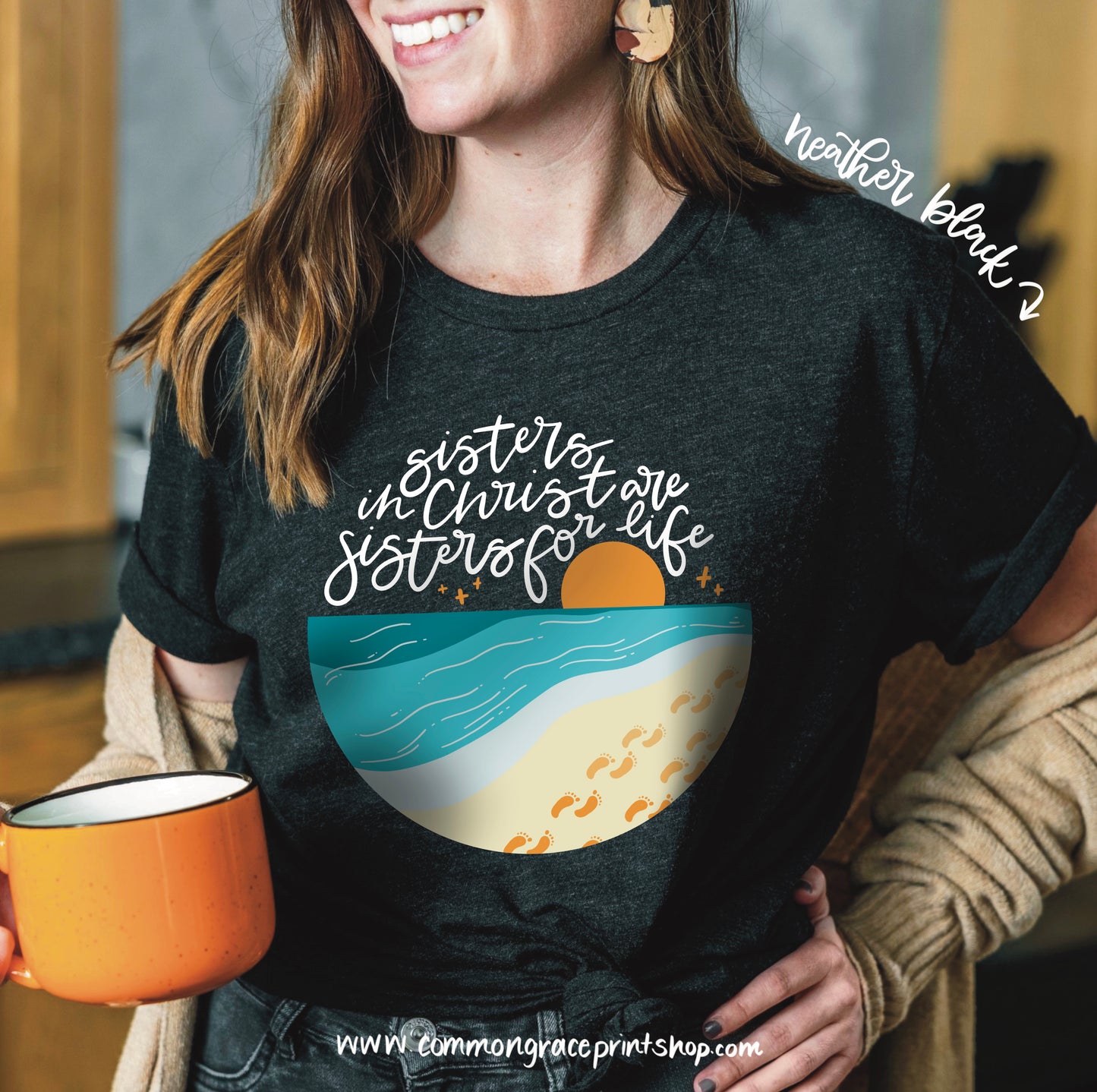 Sisters in Christ Short-Sleeve Tee (Multiple Colors)
