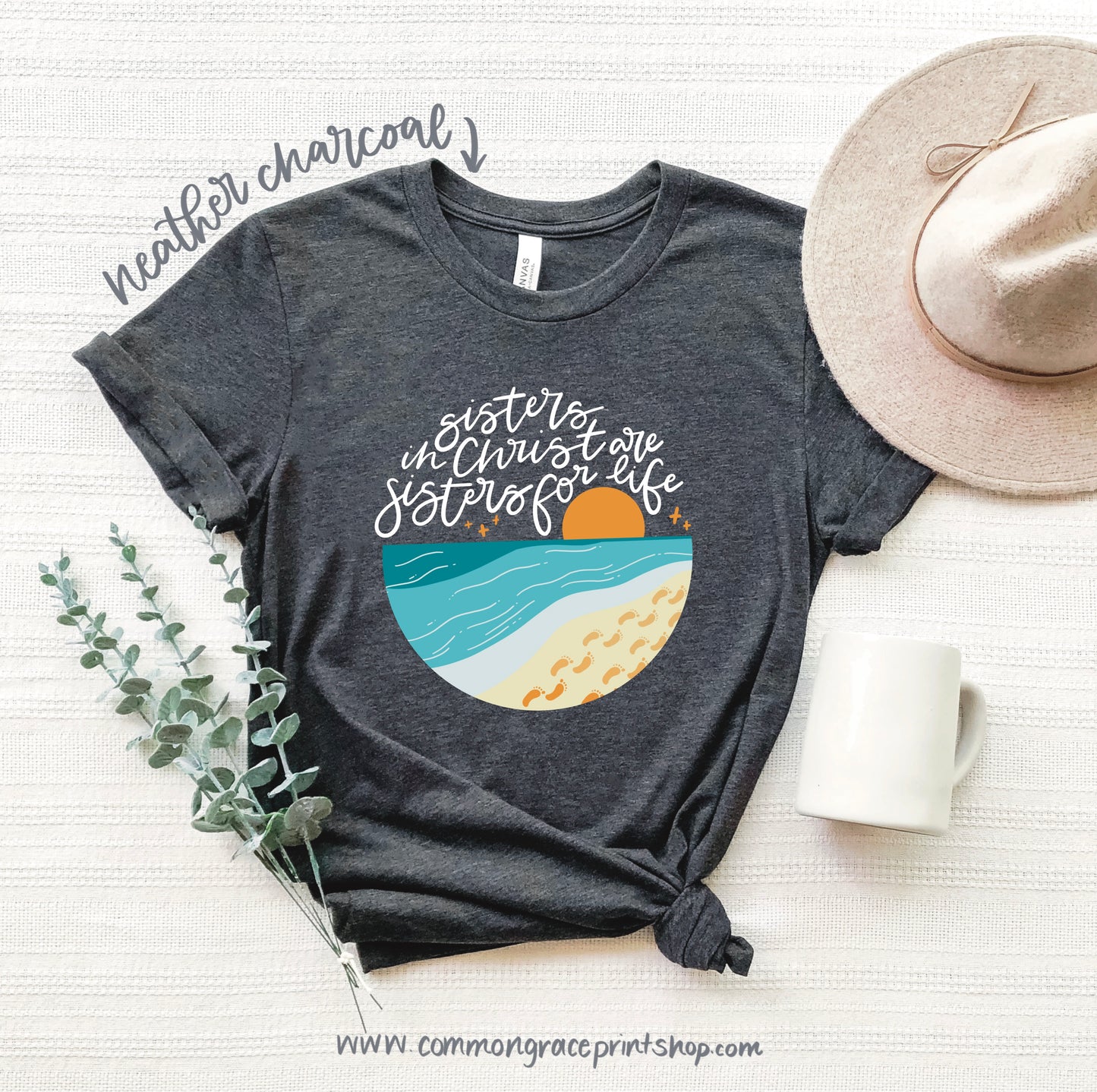 Sisters in Christ Short-Sleeve Tee (Multiple Colors)
