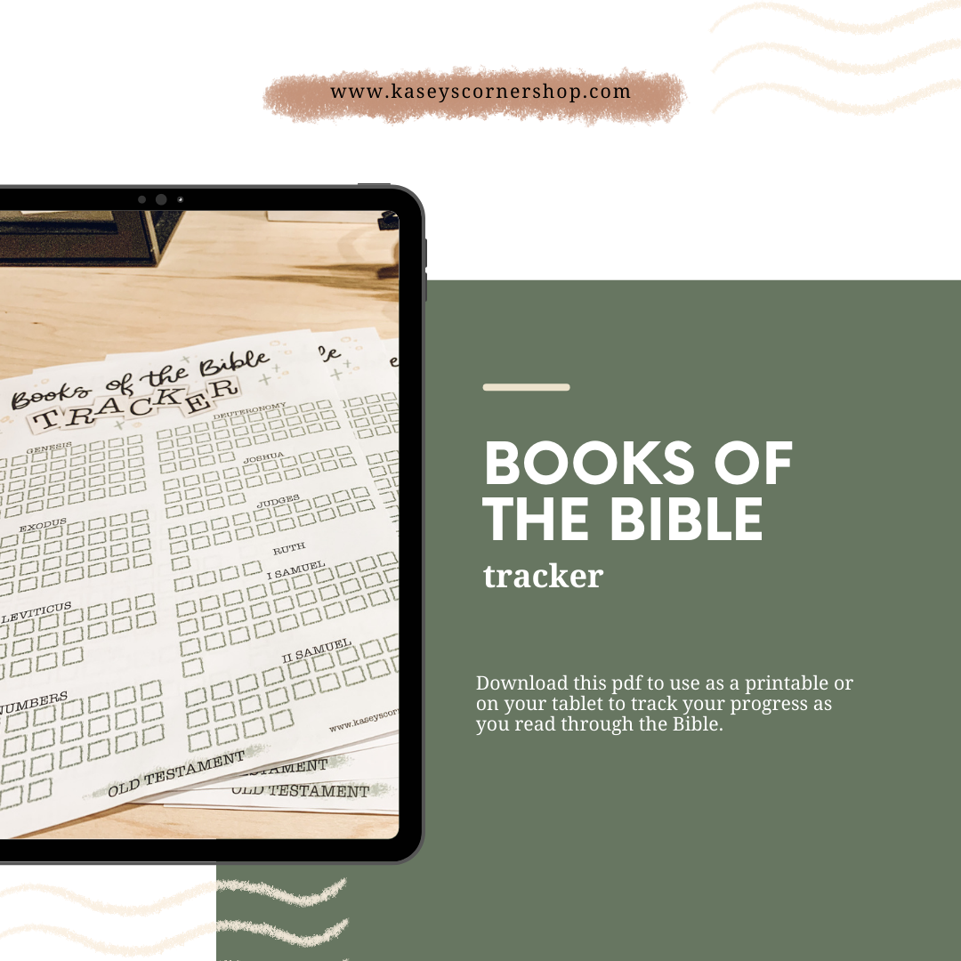 Books of the Bible Printable
