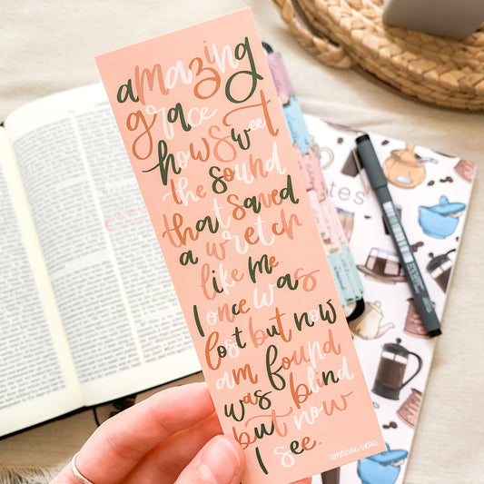 Amazing Grace Bookmark