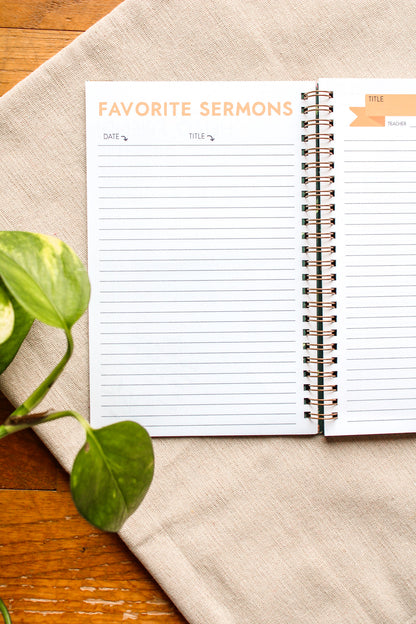 Sermon Notes Journal 2.0