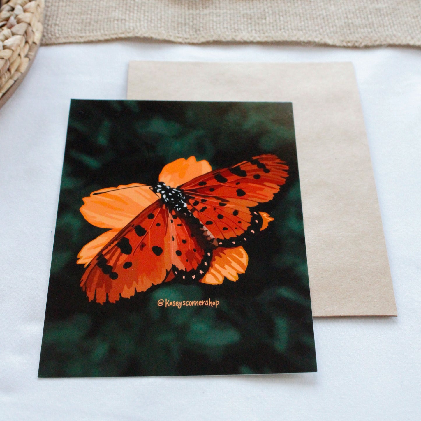 Butterfly Glossy 5” x 7” Art Print
