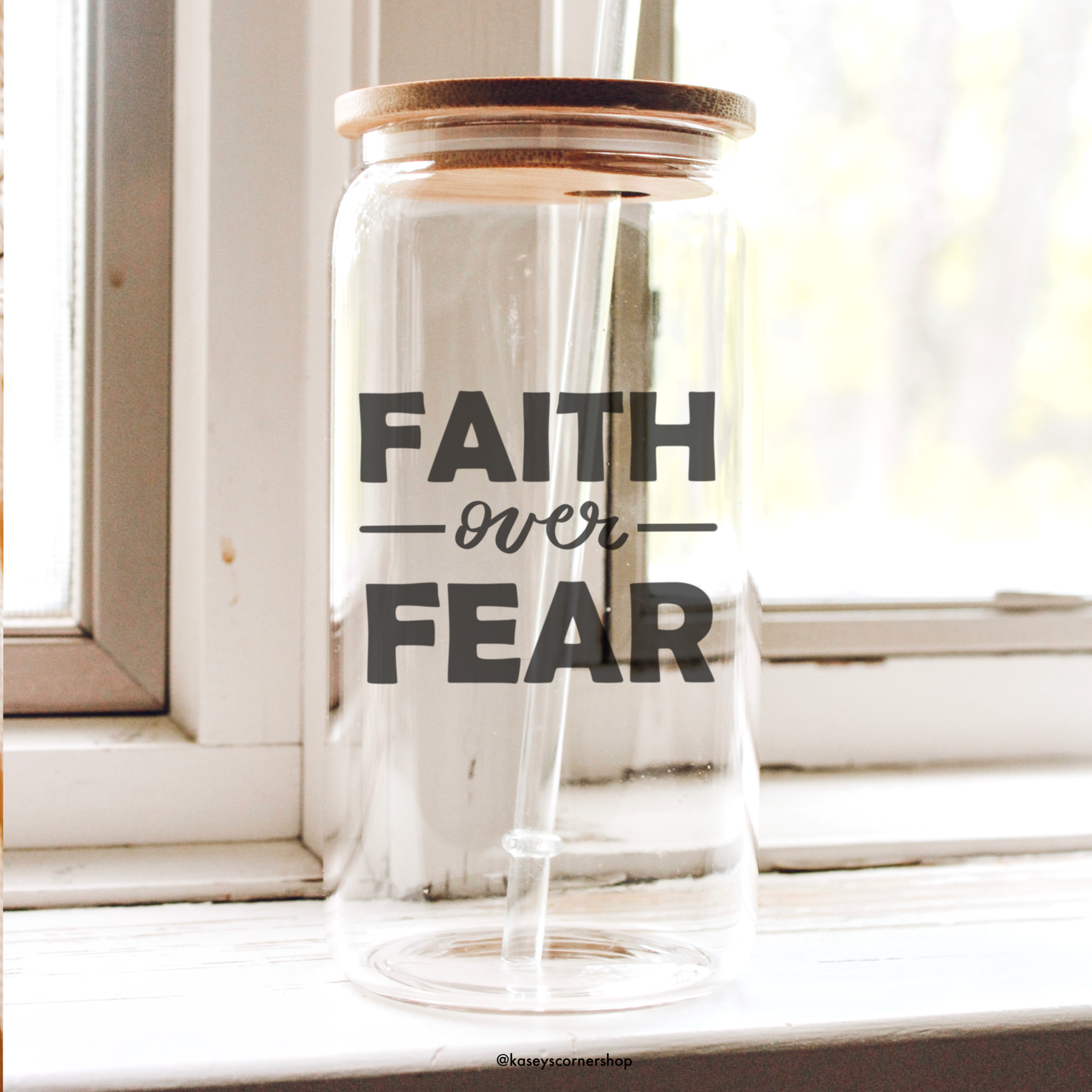 Tumblers For Men 20 oz Faith Over Fear –