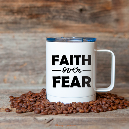 Faith over Fear Coffee Mug