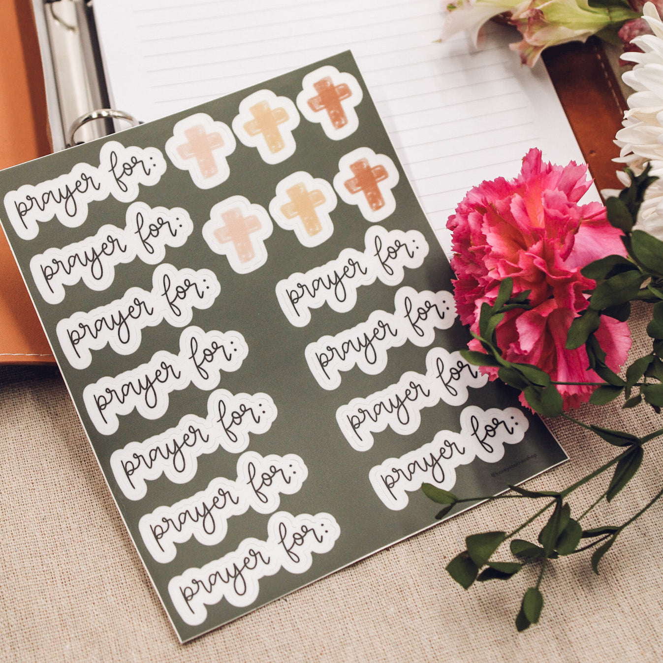 Prayer Journal Sticker Sheet