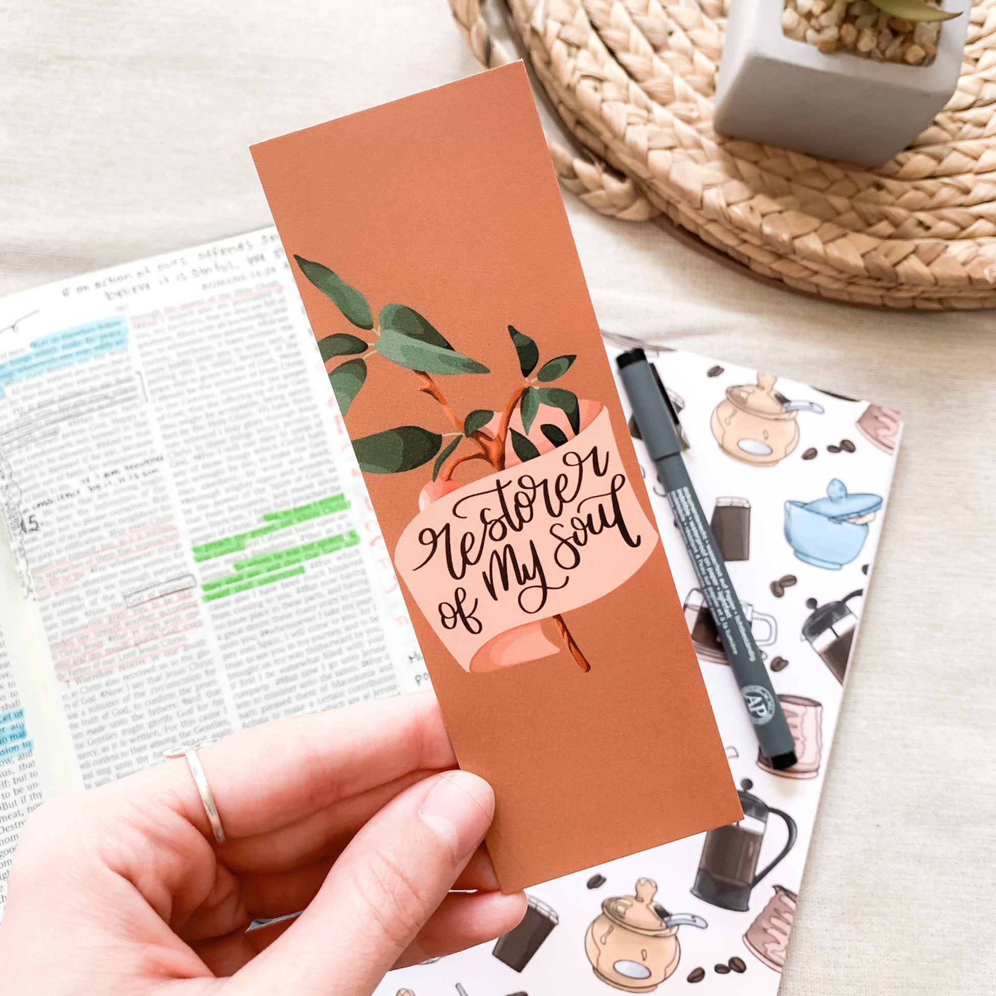 Restorer of My Soul Bookmark ~ Kasey's Corner Shop – Common Grace Print ...