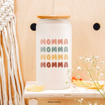 Momma Glass Cup (16 oz)