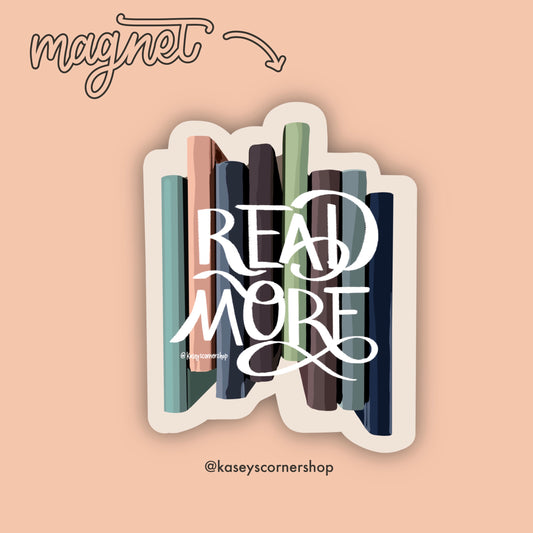 Read More Books Magnet