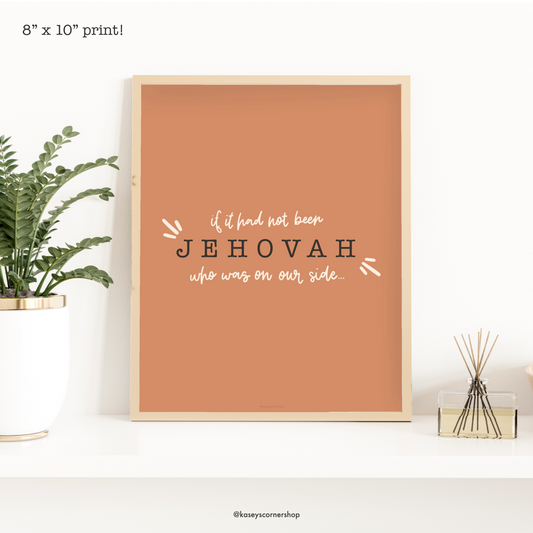 Jehovah Illustrated 8" x 10" Glossy Art Print