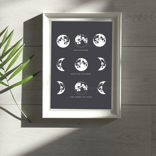 Made for More - Moon 8 x 10 Glossy Art Print